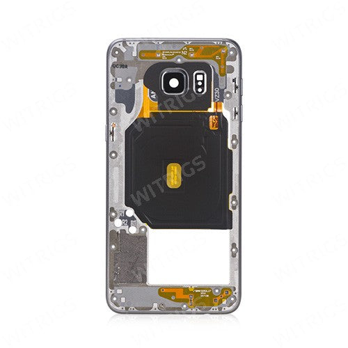 OEM Middle Housing Assembly for Samsung Galaxy S6 Edge Plus Black