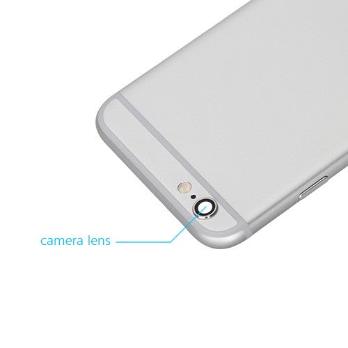 Custom Rear Housing Assembly for iPhone 6 Silver