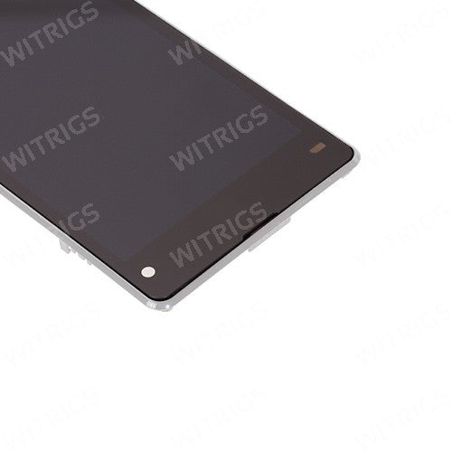OEM LCD Screen Assembly Replacement for Sony Xperia Z1 Compact White