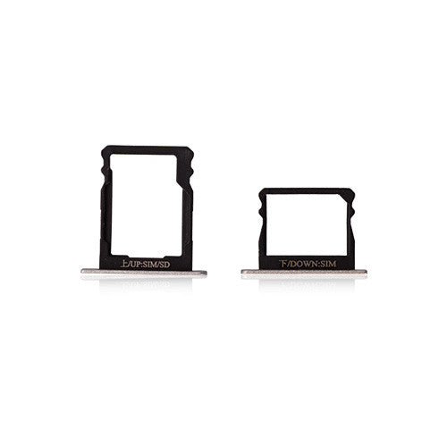 OEM SIM & SD Card Tray for Huawei P8 Champagne