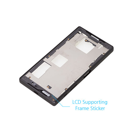 OEM Middle Frame for Sony Xperia Z5 Compact Black