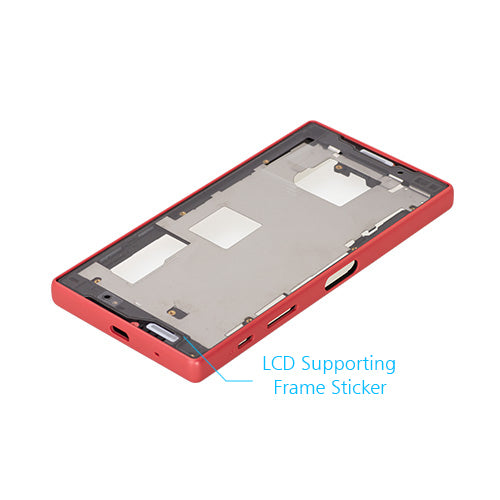 OEM Middle Frame for Sony Xperia Z5 Compact Pink