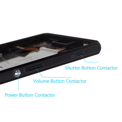 Custom LCD Screen Assembly Replacement for Sony Xperia Z3 Compact Black