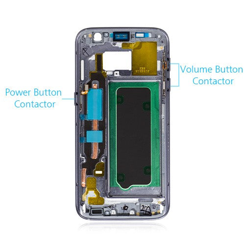 OEM Middle Frame for Samsung Galaxy S7 Blue