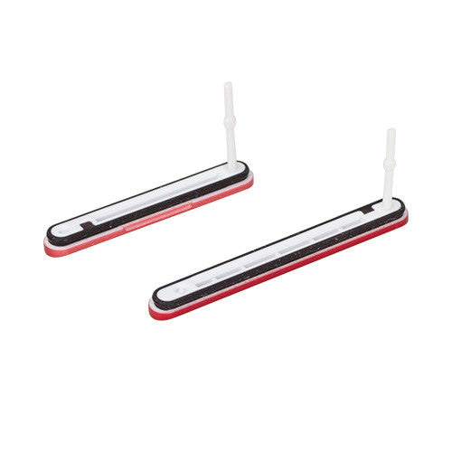 OEM Micro SD + USB Cover Flap for Sony Xperia M4 Aqua Dual Red