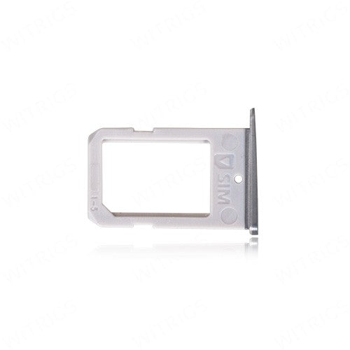 OEM SIM Card Tray for Samsung Galaxy S6 Edge Black Sapphire