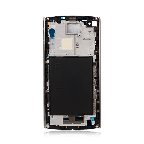 OEM LCD Supporting Frame + Side Strip for LG V10 Silver