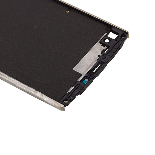 OEM LCD Supporting Frame + Side Strip for LG V10 Silver