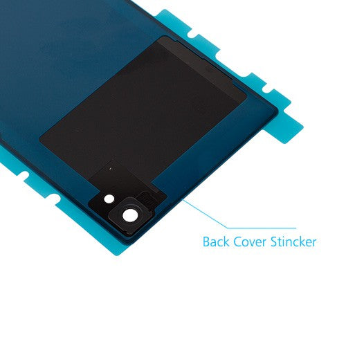 Custom Mirror Back Cover for Sony Xperia Z5 Premium Silver