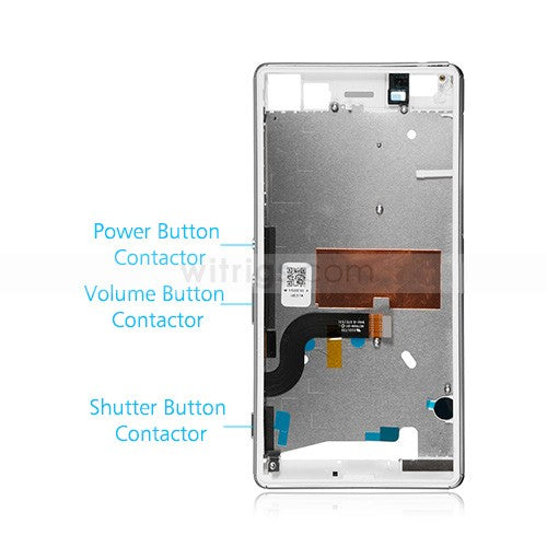 OEM Middle Frame for Sony Xperia M5 Silver