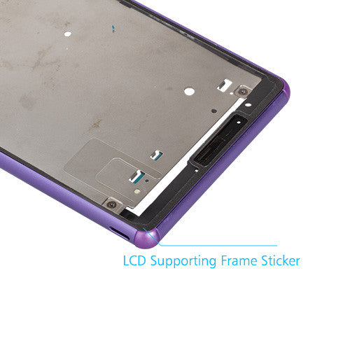 OEM Middle Frame for Sony Xperia Z3 Purple