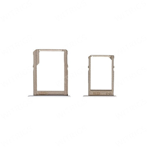 OEM SIM + SD Card Tray for Samsung Galaxy A5 SM-A500 White