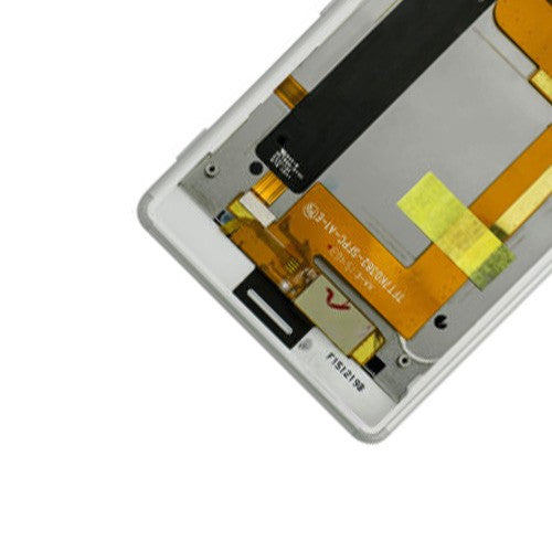OEM LCD Screen Assembly Replacement for Sony Xperia M4 Aqua White