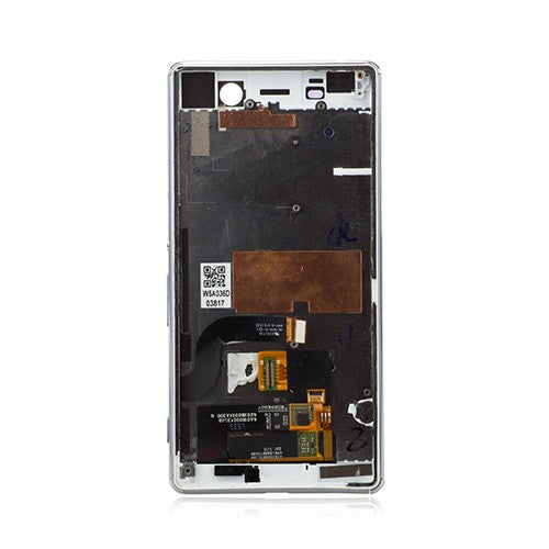 OEM LCD Screen Assembly Replacement for Sony Xperia M5 White