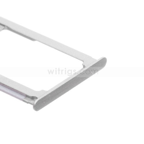 OEM SIM + SD Card Tray for Huawei Ascend Mate 8 Moonlight Silver