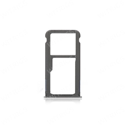 OEM SIM + SD Card Tray for Huawei Ascend Mate 8 Space Gray