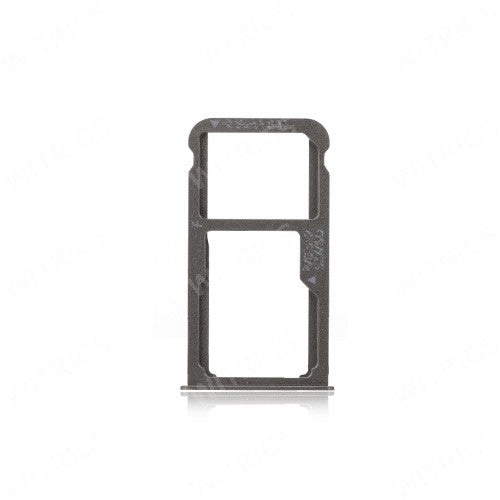 OEM SIM + SD Card Tray for Huawei Ascend Mate 8 Space Gray