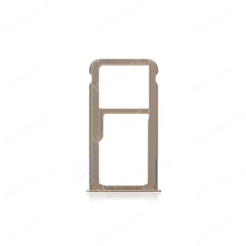 OEM SIM + SD Card Tray for Huawei Mate 8 Mocha Brown