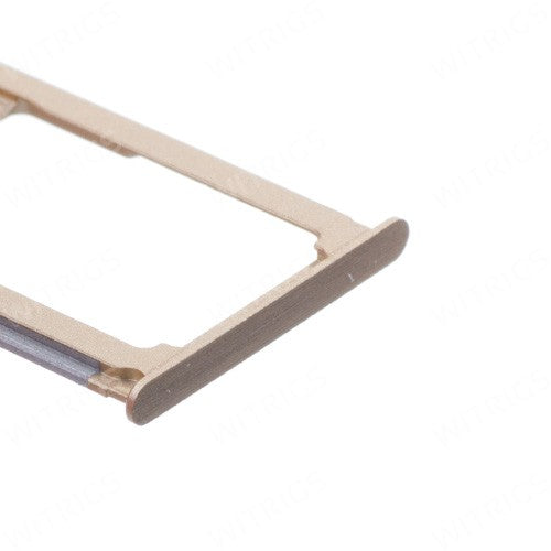 OEM SIM + SD Card Tray for Huawei Mate 8 Mocha Brown