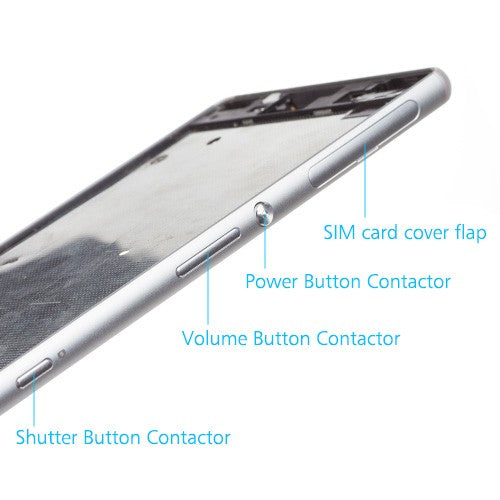 OEM Middle Frame for Sony Xperia Z3 D6633 White