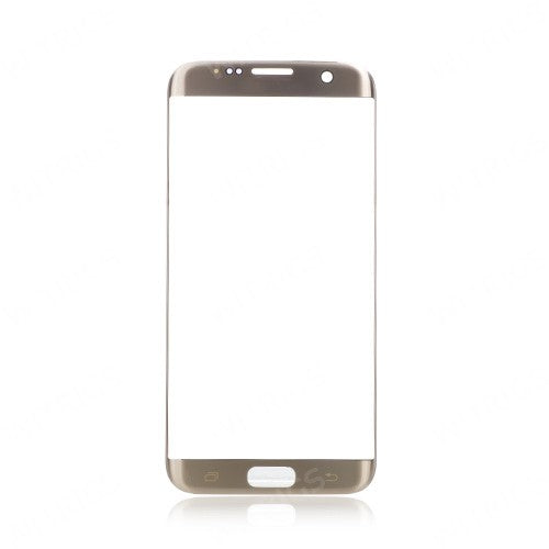 OEM Front Glass for Samsung Galaxy S7 Edge Gold