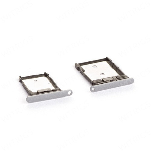 OEM SD + SIM Card Trays for HTC One A9 Opal Silver