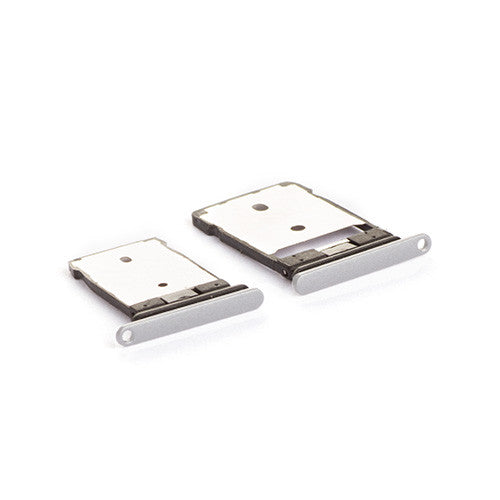 OEM SD + SIM Card Trays for HTC One A9 Opal Silver