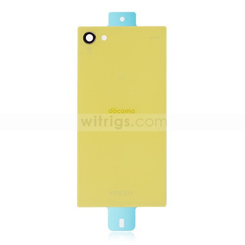 OEM Back Cover for Sony Xperia Z5 Compact (Japan docomo) Yellow