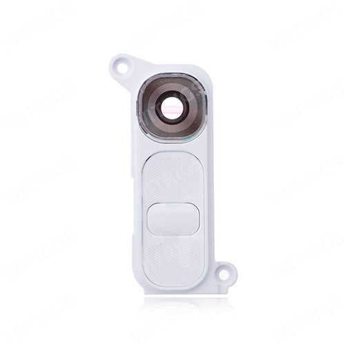 OEM Rear Camera Cover Assembly for LG G4 Beat Ceramic White
