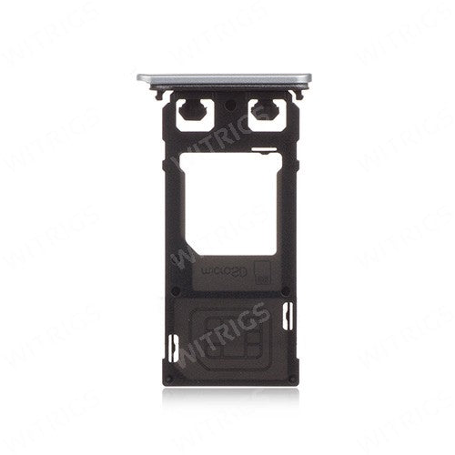OEM SIM & SD Card Tray for Sony Xperia X White