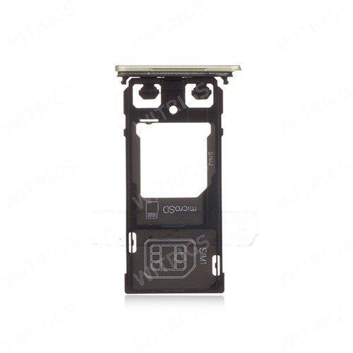 OEM SIM & SD Card Tray for Sony Xperia X Dual Lime Gold