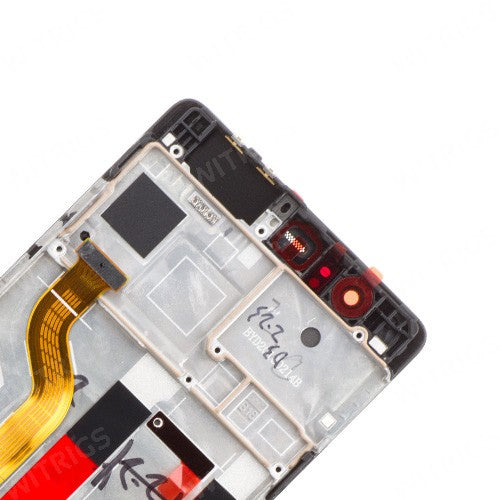 OEM LCD Screen With Frame Replacement for Huawei P9 Black