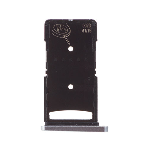 OEM SIM Card & SD Card Tray for Motorola Droid Turbo 2 Dual White