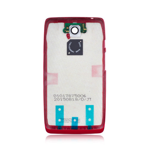 OEM Smooth Back Cover for Motorola Droid Turbo XT1254 Bright Red