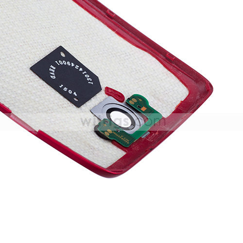 OEM Smooth Back Cover for Motorola Droid Turbo XT1254 Bright Red