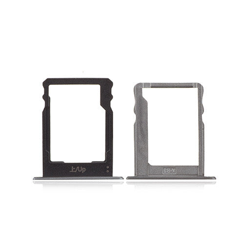 OEM SIM + SD Card Tray for Huawei P8 Lite Dual Black