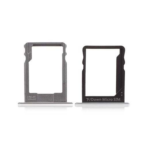 OEM SIM + SD Card Tray for Huawei P8 Lite Dual White