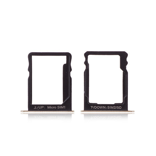 OEM SIM Card & SD Card Tray for Huawei Enjoy 5s Dual Gold
