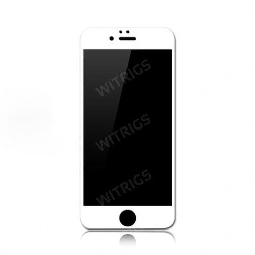 Full-screen Tempered Glass Screen Protector for iPhone Plus White