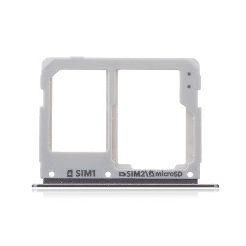 OEM SIM & SD Card Tray for Samsung Galaxy C5 Dual Dark Gray