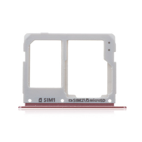 OEM SIM & SD Card Tray for Samsung Galaxy C5 Dual Pink