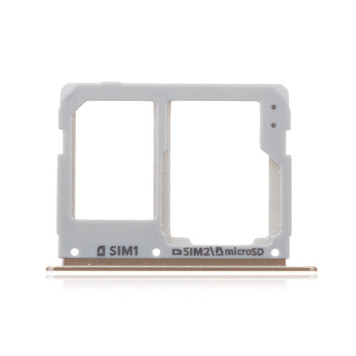 OEM SIM & SD Card Tray for Samsung Galaxy C5 Dual Gold