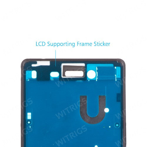 OEM Middle Frame for Sony Xperia M4 Aqua Dual Black