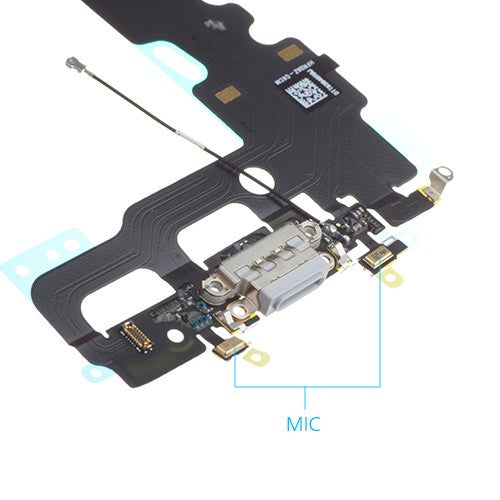 OEM Charging Port Flex for iPhone 7 Silver