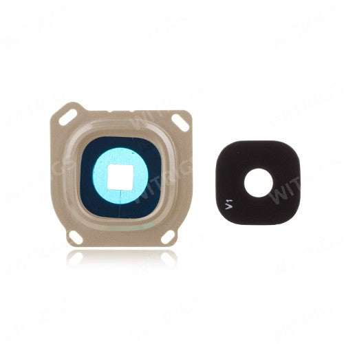 OEM Camera Lens for Samsung Galaxy A8 Champagne Gold