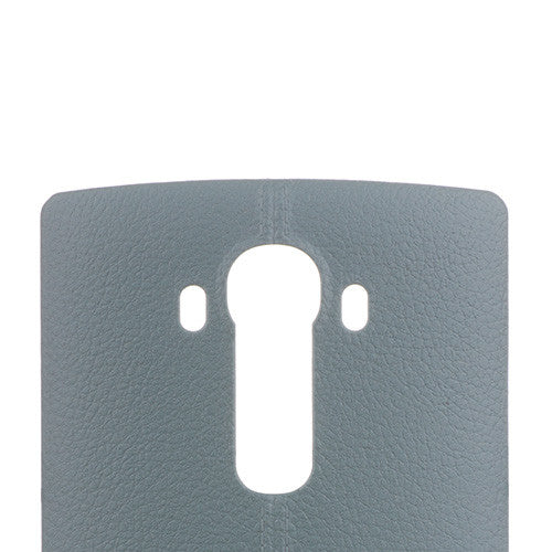 Custom Leather Battery Cover for LG G4 Blue