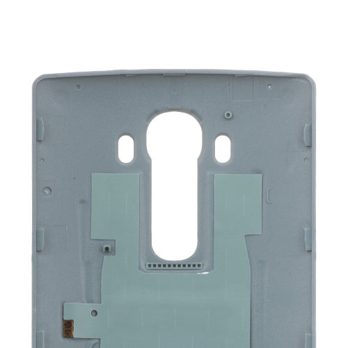 Custom Leather Battery Cover for LG G4 Blue