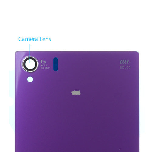 OEM Battery Cover for Sony Xperia Z1s (Japan) Purple