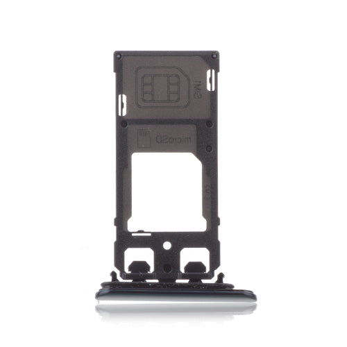 OEM SIM + SD Card Tray for Sony Xperia XZ Dual Forest-Blue