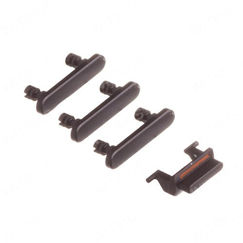 OEM SIM Card Tray + Side Button for iPhone 7 Black